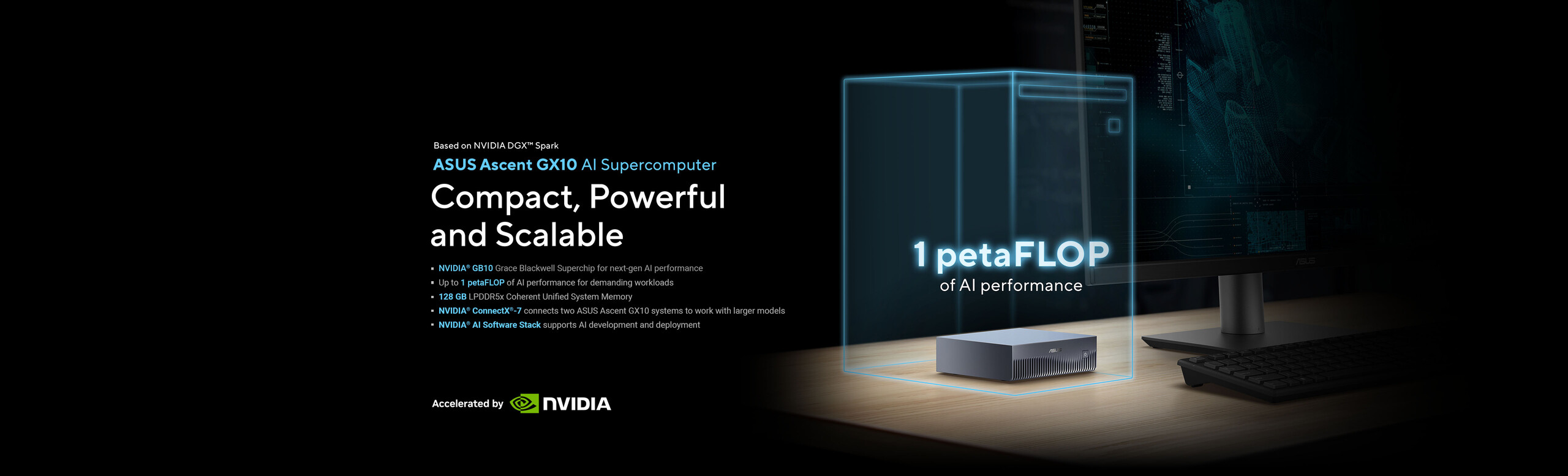 ASUS Ascent GX10 AI Supercomputer